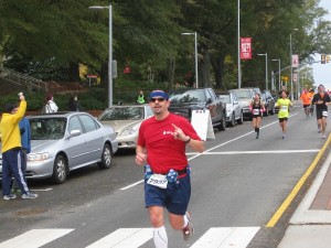 Shibby finishes the 2012 City of Oaks Rex Healthcare half marathon