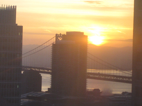San Fran sunrise