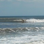 Hurricane Leslie surf - Outer Banks 01