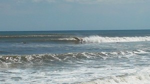 Hurricane Leslie surf - Outer Banks 01