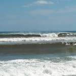 Hurricane Leslie surf - Outer Banks 03