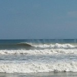 Hurricane Leslie surf - Outer Banks 04