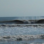 Hurricane Leslie surf - Outer Banks 23