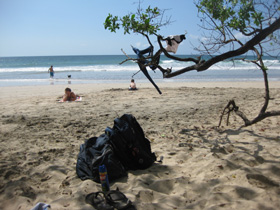 Playa Avellana set-up